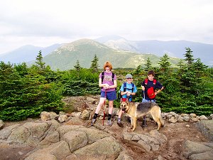 The Samurai Reproductive Units and Canine Unit on the Summit of Mt. Pierce