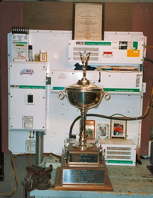 Mr. Appliance's award-winning gasket-making shop.