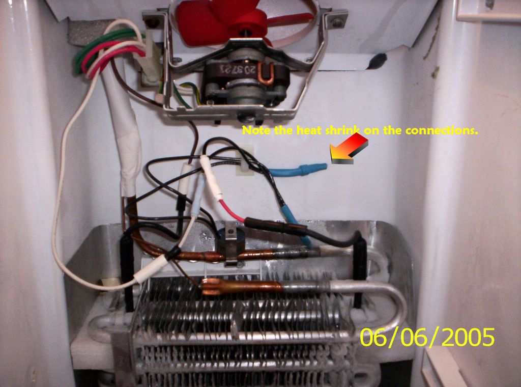 Wiring In A New Defrost Thermostat, Fridge Defrost Timer Wiring Diagram